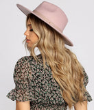 Wide Brim Belted Panama Hat