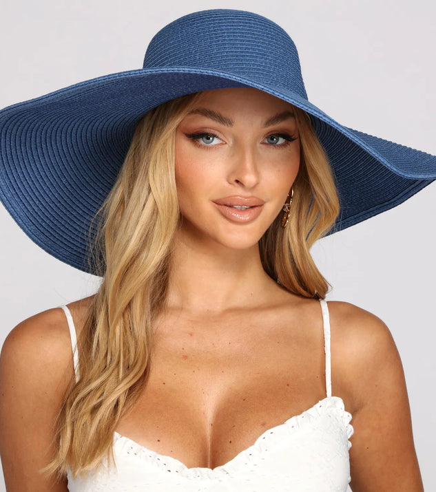 So Extra Floppy Straw Hat