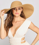 Classic Oversized Floppy Straw Hat