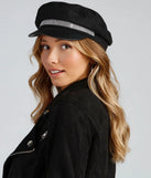 Glam City Rhinestone Cabby Hat