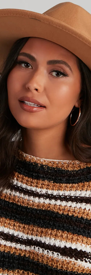 Bold Moment Faux Wool Panama Hat