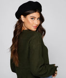 Endless Chic Faux Wool Beret
