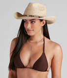 Saddle Up Straw Cowboy Hat