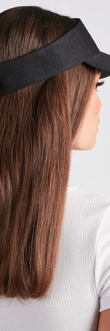 Stay Shady Woven Visor