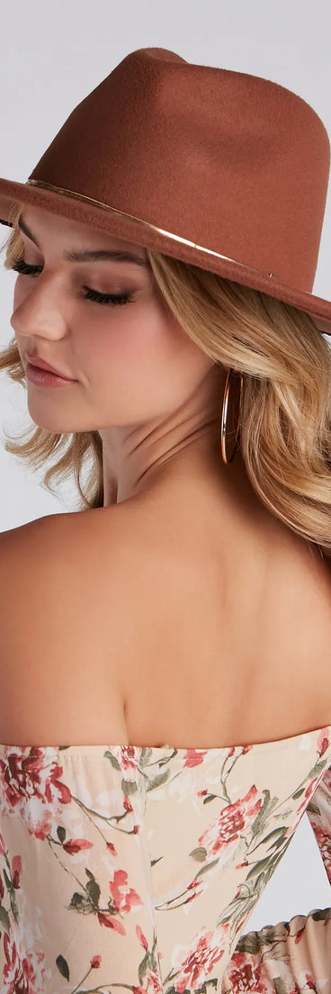 Chic Factor Snake Chain Panama Hat