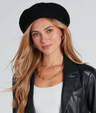 Chic Touch Faux Wool Beret