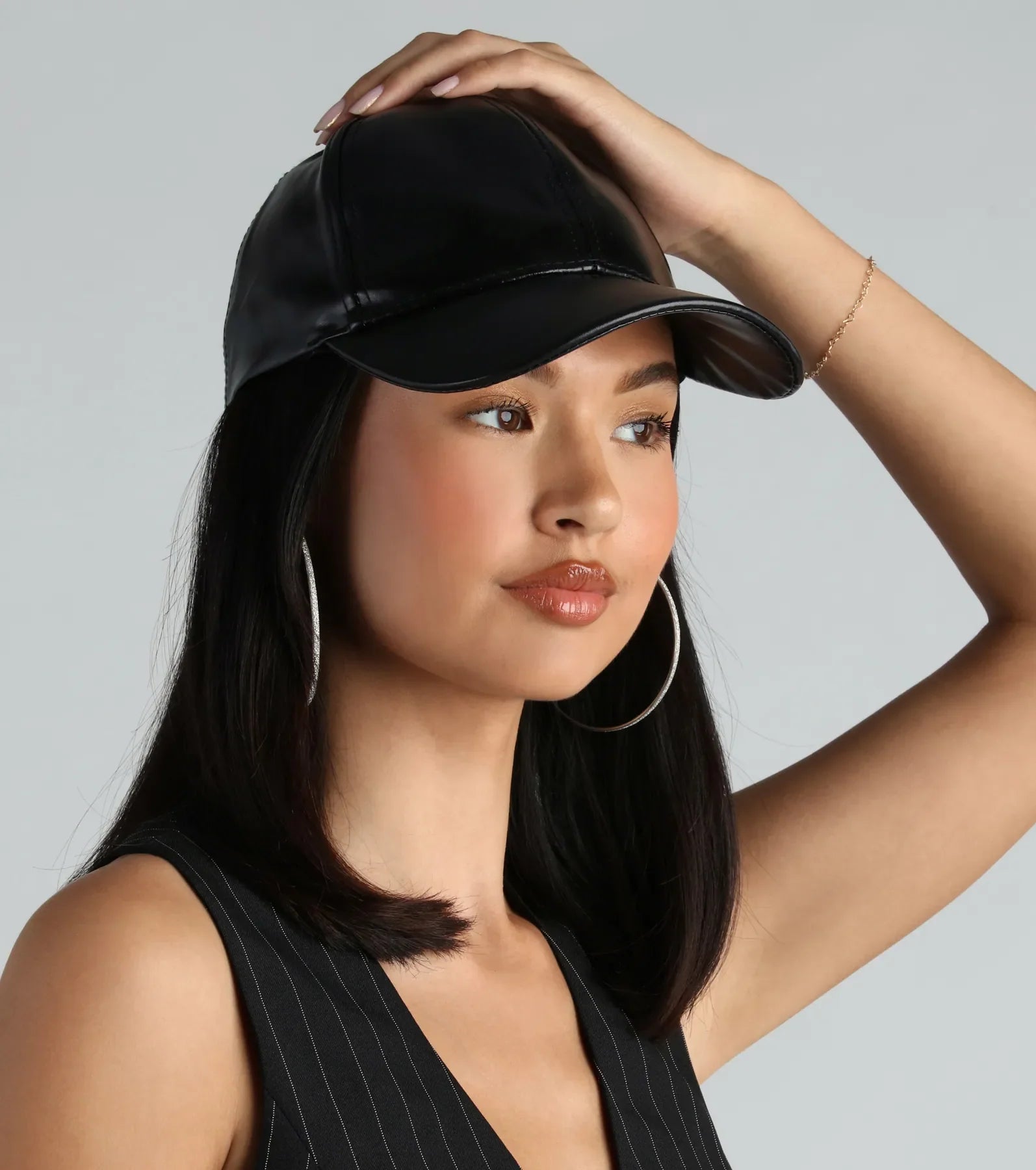 ★SINCLAIR★PRESTIGE BASIC LEATHER BALL CAP Zessano Genuine Leather Unisex Baseball Cap - 100% Sheep