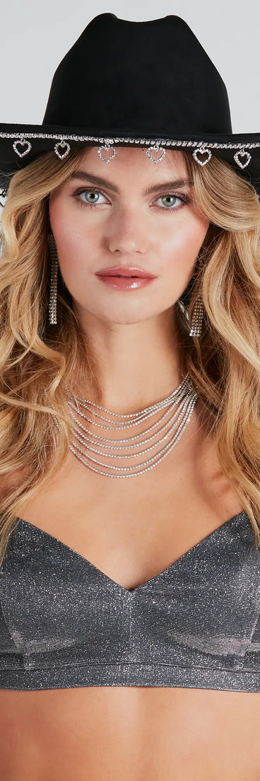 Country At Heart Rhinestone Cowboy Hat