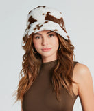 Trendy Charm Faux Fur Bucket Hat