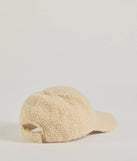 Add a touch of seasonal charm to your winter wardrobe with the Toasty Vibes Faux Sherpa Baseball Cap, a ivory cold-weather accessory that effortlessly completes your seasonal looks!