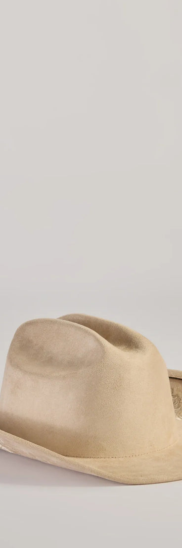 Get inspired with the Western Romance Embroidered Floral Cowboy Hat, a feed-worthy taupe piece that’s part of Windsor's updated and curated women’s clothing edit packed with must-have fall outfit ideas.