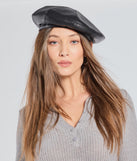 
Upgrade your style game for 2025 with the Parisian Chic Faux Leather Beret in black, perfect for any fashion-forward wardrobe.