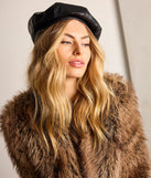 
Upgrade your style game for 2025 with the Parisian Chic Faux Leather Beret in black, perfect for any fashion-forward wardrobe.