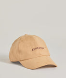
Upgrade your style game for 2025 with the Faux Suede Espresso Script Cap in beige, perfect for any fashion-forward wardrobe.