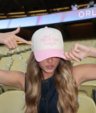 Sorry Out Of Your League Baseball Cap