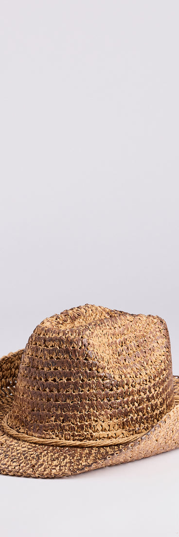 Southern Belle Straw Cowboy Hat