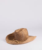 Southern Belle Straw Cowboy Hat