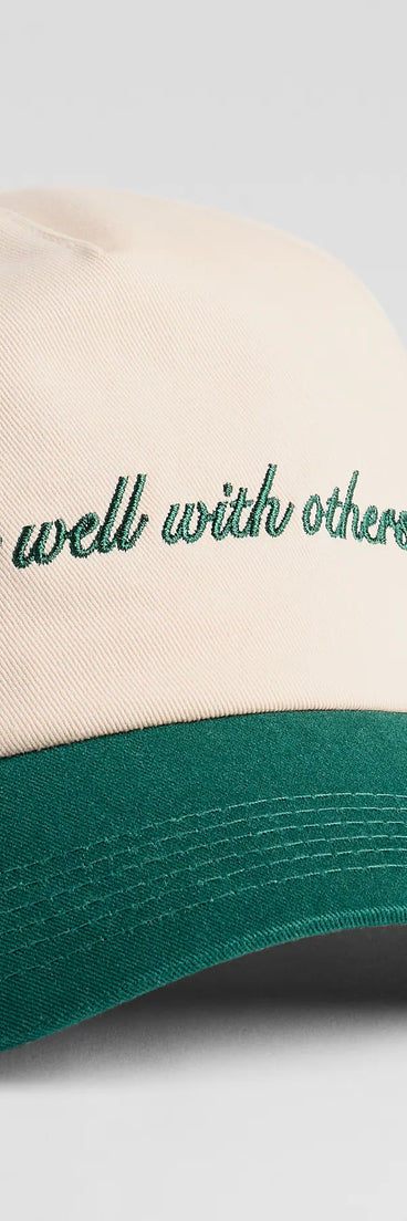 Get inspired with the Drinks Well With Others Baseball Cap, a feed-worthy green piece that’s part of Windsor's updated and curated women’s clothing edit packed with must-have fall outfit ideas.