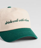 Get inspired with the Drinks Well With Others Baseball Cap, a feed-worthy green piece that’s part of Windsor's updated and curated women’s clothing edit packed with must-have fall outfit ideas.