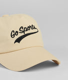
Upgrade your style game for 2025 with the Go Sports Script Baseball Cap in beige, perfect for any fashion-forward wardrobe.