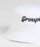Groupie Embroidered Bucket Hat
