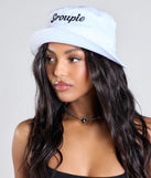 Groupie Embroidered Bucket Hat