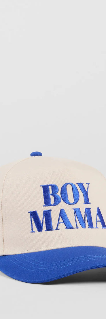Boy Mama Two-Tone Baseball Cap