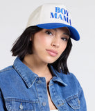 Boy Mama Two-Tone Baseball Cap