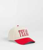 The Texas Two Tone Baseball Cap in multi-color brings edge and energy to your vibe, ready to elevate any festival look or concert outfit.