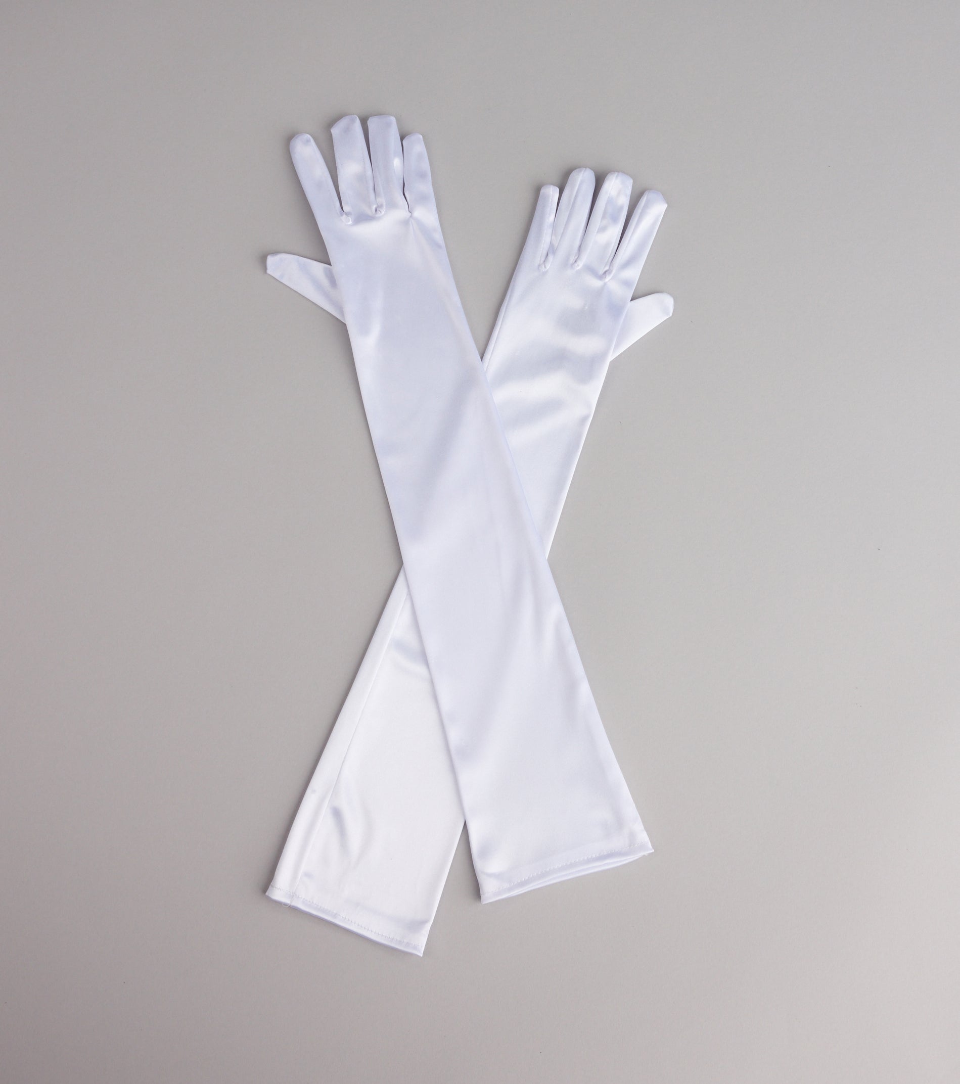 Sleek Fit Long Satin Gloves | Windsor