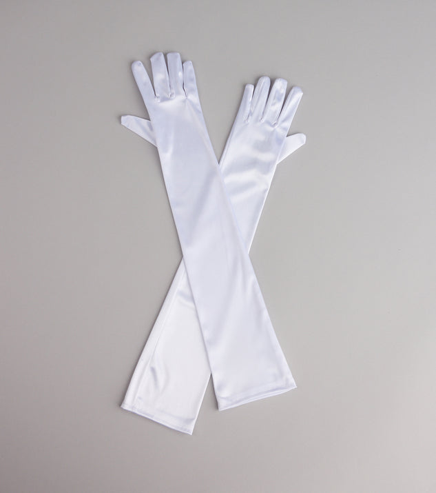 Sleek Fit Long Satin Gloves | Windsor Sleek Fit Long Satin Gloves | Windsor