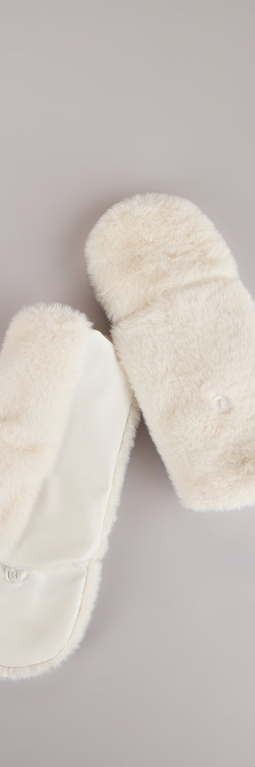 Snug Factor Fur Trim Mittens