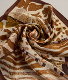 Vacay Bound Animal Print Satin Scarf