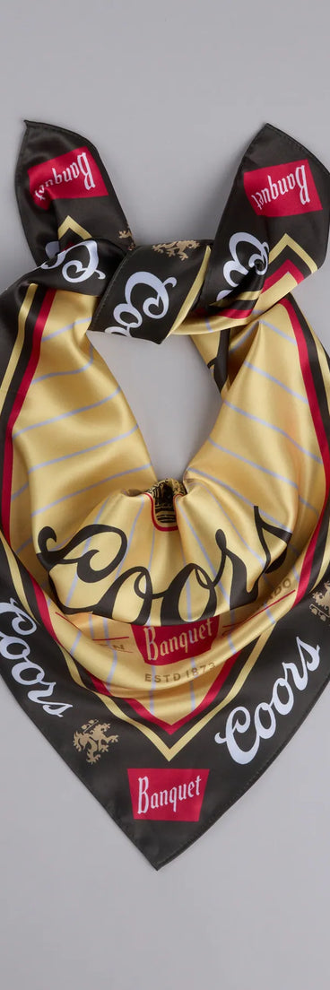 Beer Me Baby Coors ® Satin Scarf