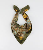 Pretty In Paisley Satin Scarf