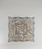 Soft Luxe Mosaic Satin Scarf