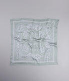 Country Chic Bandana Print Satin Scarf