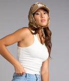 Soft Touch Satin Paisley Scarf