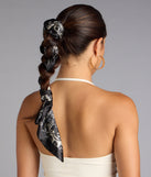 Dream On Paisley Satin Scarf