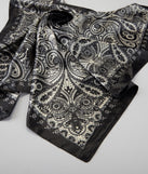Dream On Paisley Satin Scarf
