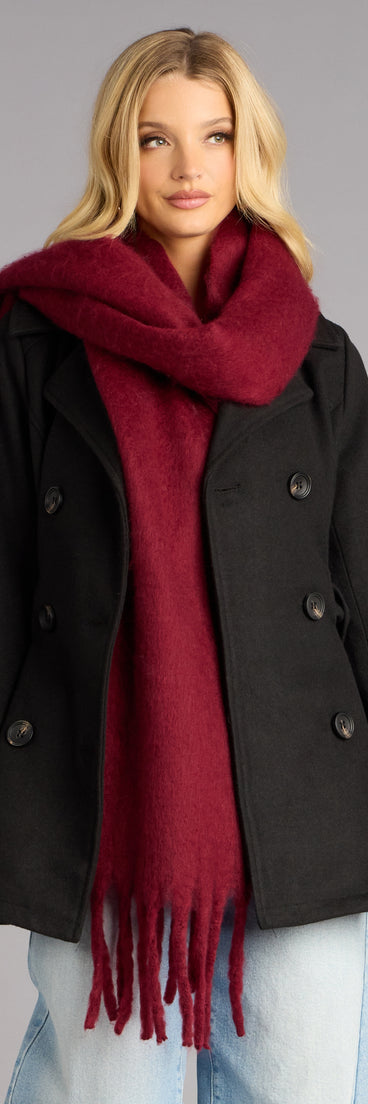 Cozy Mood Fuzzy Scarf