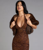 Ms. Diva Faux Fur Shawl