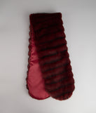 Nightfall Luxe Fur Wrap Shawl