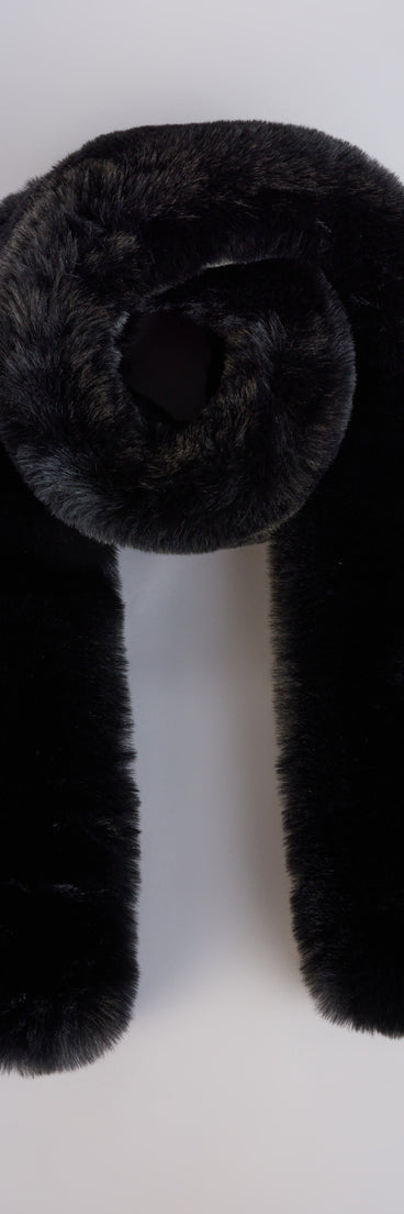 Snuggle Luxe Faux Fur Scarf