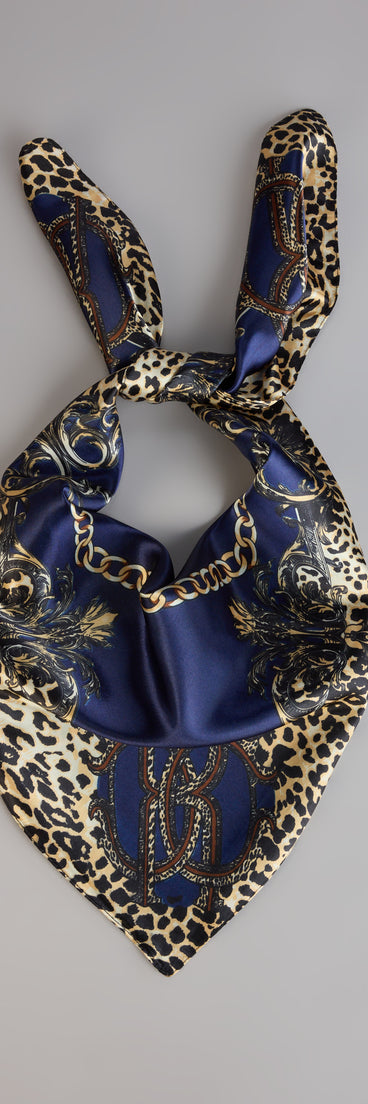 Savage Chic Print Scarf