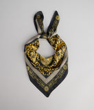 Soft Luxe Mosaic Satin Scarf