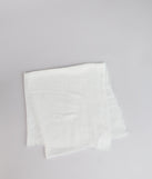 Falling For Layered Wrap Scarf