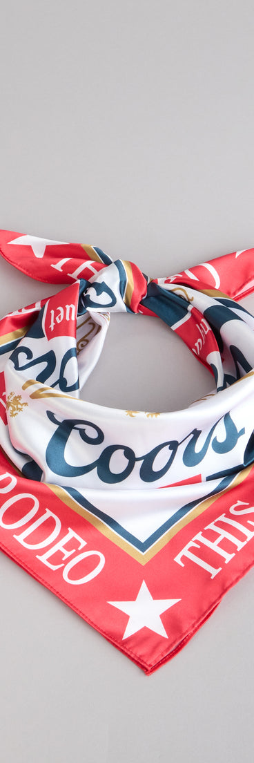 Coors ® Rodeo Ready Satin Scarf
