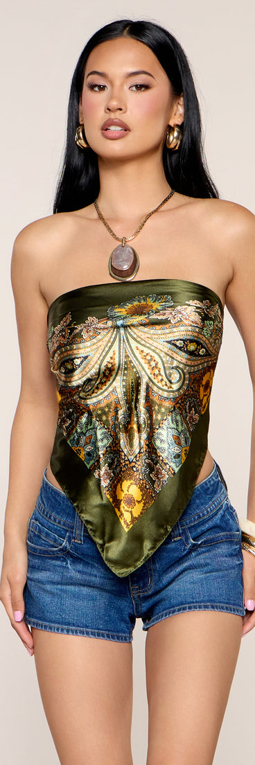 Packed In Style Paisley Scarf