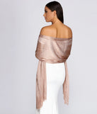 Crochet Fringe Shawl